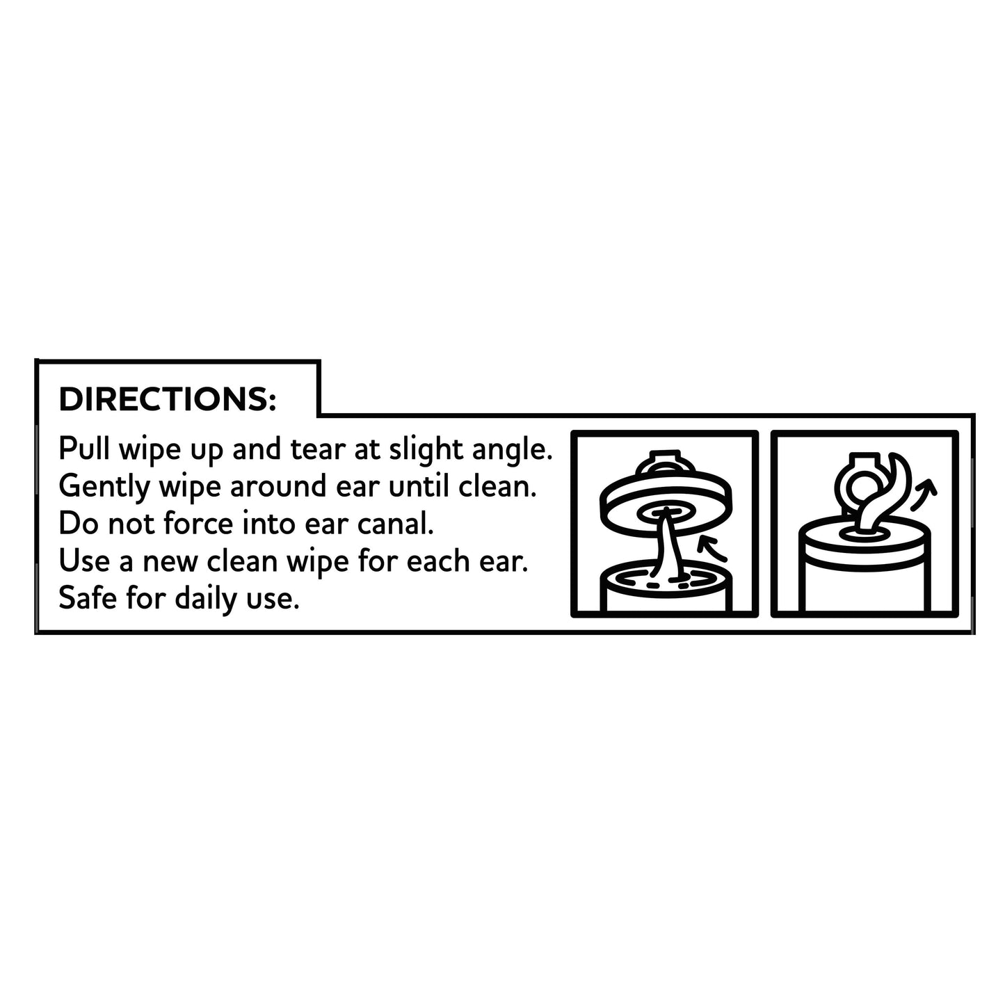 (4 Pack) Dog Ear Wipes with Aloe, 30 Count. Cleaning Dog Ear Wipes.